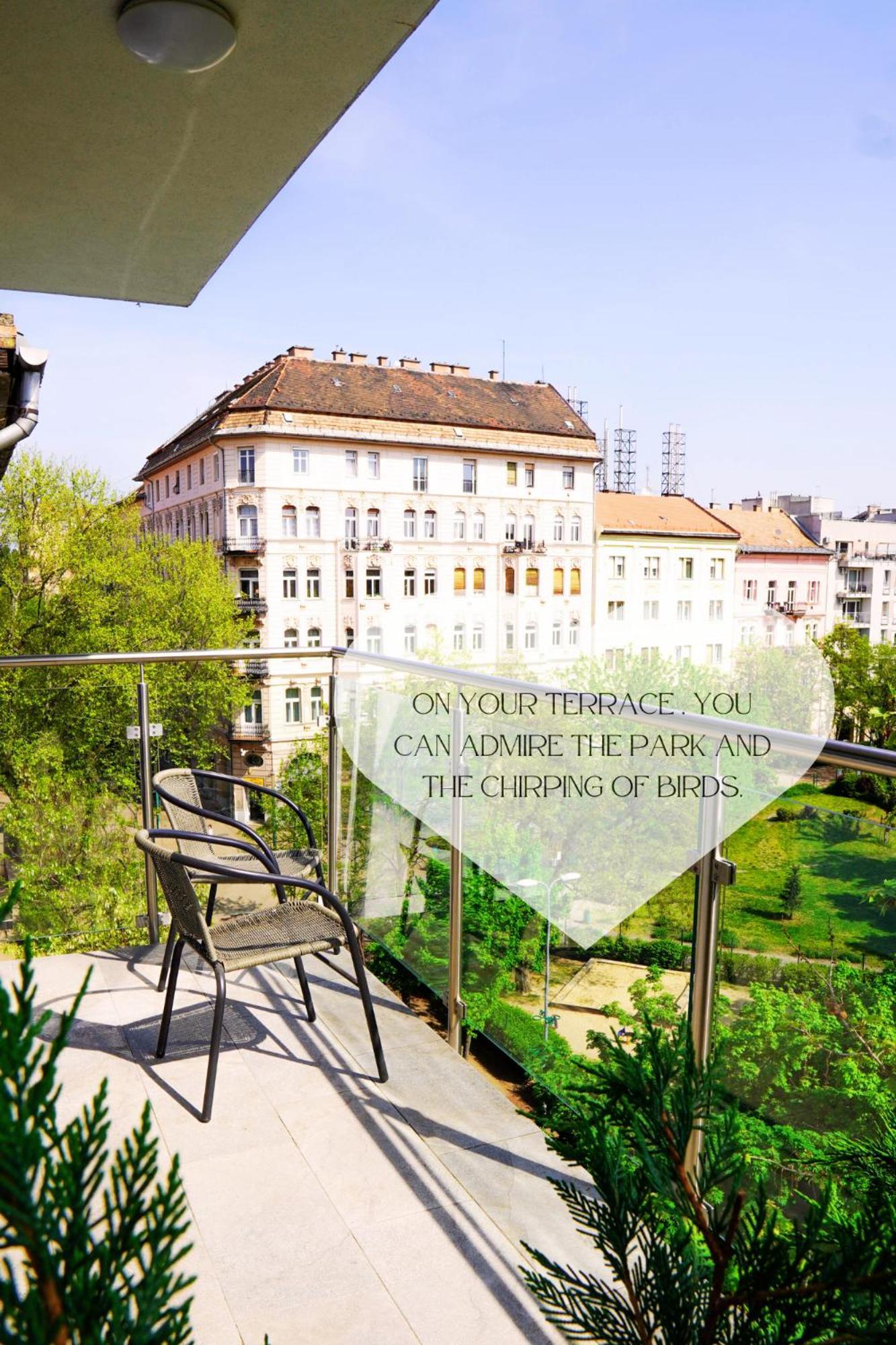 Matyas Corner Apartments Green Square Apartment I Budapest Værelse billede